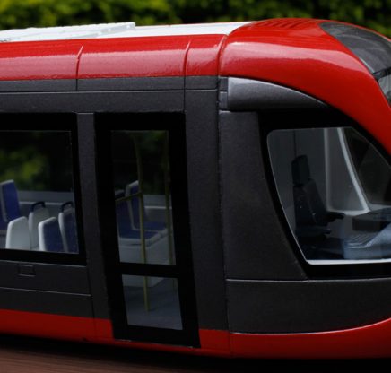 Maquette Alstom tramway